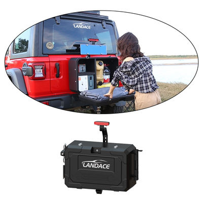 ジープ・ラングラーJL 後部尾門 多機能収納箱 オフロード用 4x4パーツ ラングラー