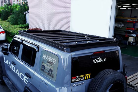 スリーク&amp;ストロング AL6063 SS304 バッグラックバスケット GWMタンク 300 4X4 車の屋根ラック