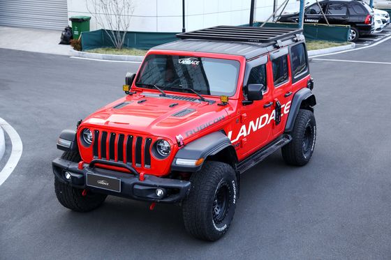 電子解剖 荷物運搬車 屋根ラック AL6063 ジープ・ラングラー ルビコン By JL