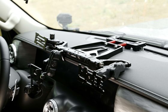 ブラック アルミ合金 中心コンソール ブレーケット 携帯電話ホルダー GWMのタンク300