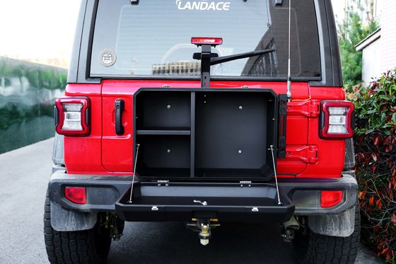 4×4 オフロード アルミ合金尾門収納箱 ジープ・ラングラー・タンク300用に設計