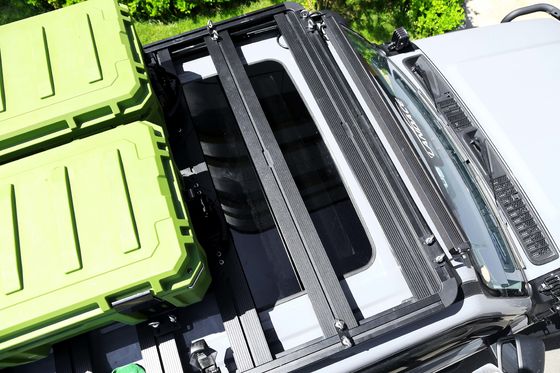 屋根マウント ブラック アルミ合金 ユニバーサル カー 屋根ラック クロスバー 28kg 重量制限