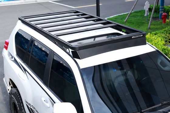 トヨタ LC150 多機能 4x4 車両 外装用品用の粉末塗装屋根ラック