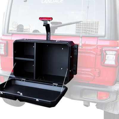 2016-2018 ランドース 4x4 エクステリアアクセサリー リアマウント ジップ用 アルミ収納ツールボックス