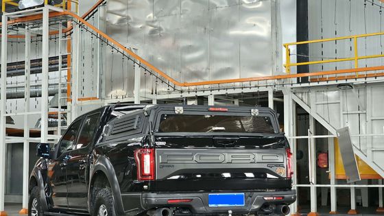 フード F150 ハードタイプ アルミニウム用 ノー・ドリリング・インストラクション キャンピング・トラック トッパー・キャノピー