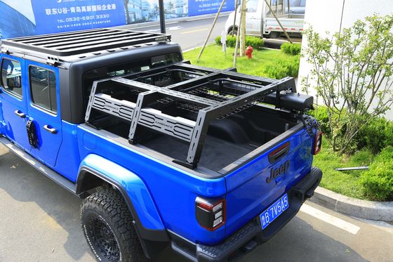 カスタマイズされた取り外せるトラックベッドラック 紫外線防止ピックアップ 木材ラック