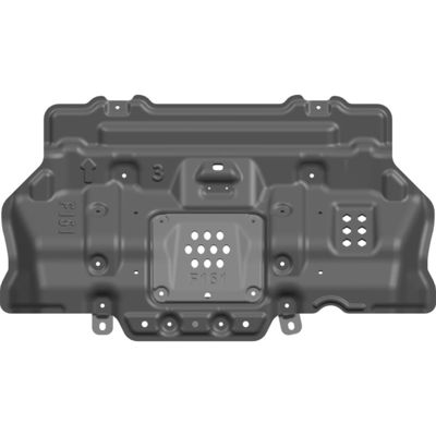 トヨタ・プラド LC120 エンジン・トランスミッション・トランスフォーマー・ラジエーター・セットのフル・スキッド・プレート