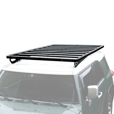 トヨタ FJ CRUISER への高層屋根レールラック 安装が簡単 アルミ合金