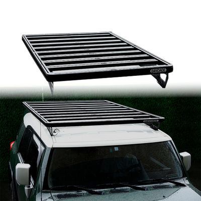 トヨタ FJ CRUISER への高層屋根レールラック 安装が簡単 アルミ合金