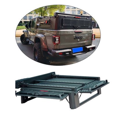 ロッキング グラディエーター JT 4x4 オート アクセサリー アルミ合金 ピックアップ トラック ベッドカバー ハードトップ 防水 天蓋 ジープ