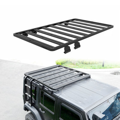 屋根にマウントされたアルミニウム貨物輸送機 ジップ・ラングラー JK SUV ジムニー・FJ クルーザー 4ランナー パジェロ ハイ...