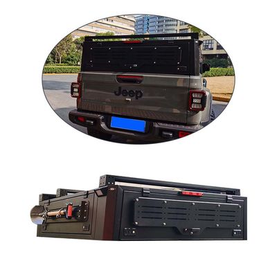 117 黒アルミ合金 ベッドカバー キャノピー トンドラ ドッジ RAM GMC と TOYOTA トンドラ