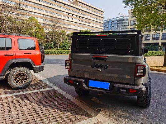 117 黒アルミ合金 ベッドカバー キャノピー トンドラ ドッジ RAM GMC と TOYOTA トンドラ