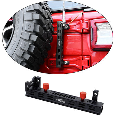 Jeep Wrangler JL JK 2012-2023 フラグポールヒッチマウント 高強度アルミ合金