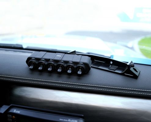 ワイヤレス 6 ギャング オート スイッチ パネル LED 車両 スイッチ パネル