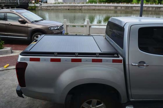 ISUZU D-MAX アルミ製 折りたたむハードピックアップ トラック ベッドカバー 防水機能