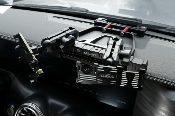ジープ・ラングラー300 タンク アルミ合金 中心コンソール ブレーケット オフロード 4×4 車用
