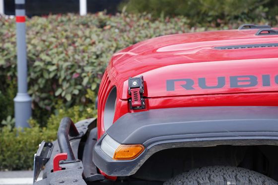 ユニバーサル 4x4 ラングラー JK JL アルミ合金 フード ロッチロックキット ジープ 2018年