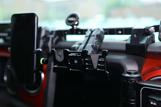 JEEPダッシュボード 携帯電話ホルダー アルミニウムセンター ダッシュマウント