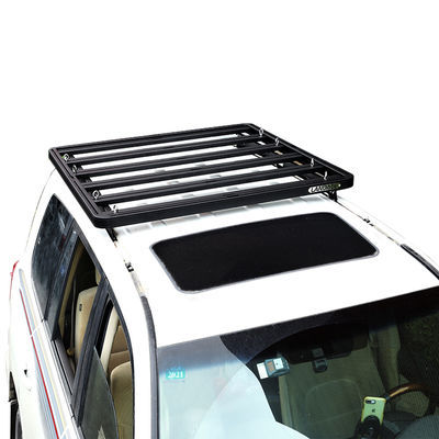 屋根マウント 4X4 ランドクルーザー ロープロフィール 屋根レールラック トヨタ ショート 屋根 荷物