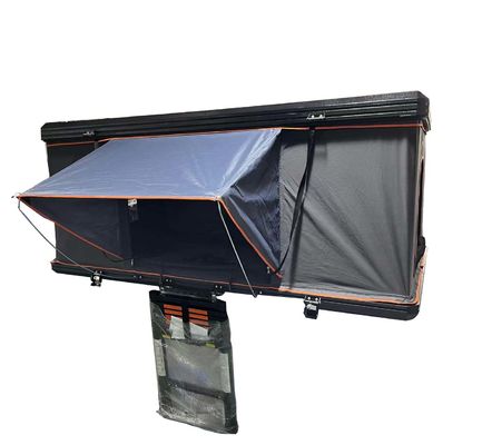 カー屋根上テント アルミ製 三角型ハードシェル 屋根上テント