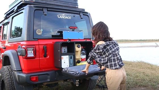 WranglerJL テイルゲート 収納ボックス 多機能型 ジップ・ラングラー テイルゲート ロックボックス