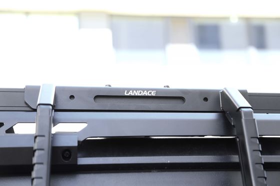 BLACK 4x4 オフロードアクセサリー ラングラー JL カー 屋根ラック 装着金属 ジープ用のシングルサイド梯子