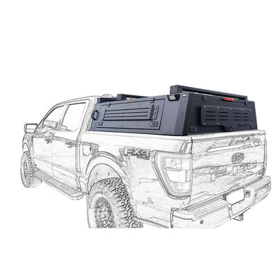 27kg オフロード 4x4 ピカップ トラック ベッド キャノピー トッパー ジープ グラディエーター F150 トヨタ タコマ