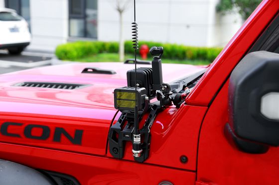 Jeep JL サハラ A 柱型運転ライト 高LEDライトブラケット付き 座標ブラケット