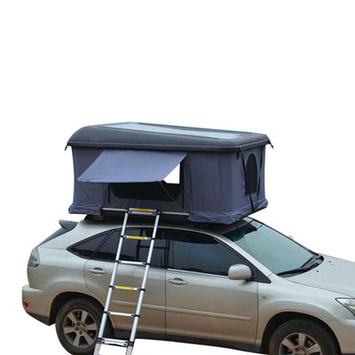 ダークグレー三角形 クラムシェル 屋根上テント 4x4 屋根上テント ハードシェル
