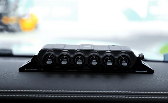 電気リレーシステム 6 ギャング LED 自動車制御スイッチパネル オフロード用品