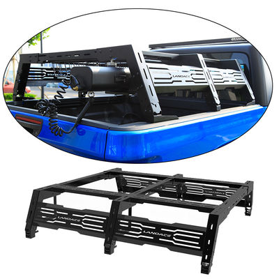 Q235-B ブラック 4X4 オフロード ユニバーサル ヒルクス スポーツ オートピックアップ トラック ベッドラック システム ロールバー 三?? l200