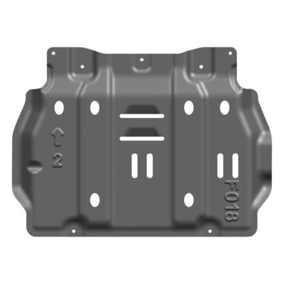 ブラックスキッドプレート 2.5mm 厚さ ヒラックス 2021 と フォード F150 2018 STX と パフォーマンス