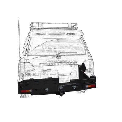 オリジナルの車穴のためのブラックで簡単にインストールするために充気車バンパーをインストール