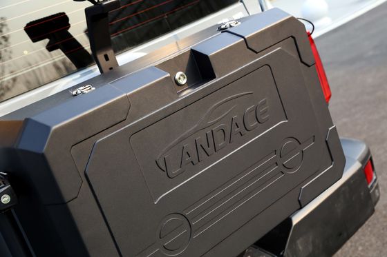 尾門 外部収納箱 ラングラーJL JKタンク300BJ40 AL6063-T6素材で製造