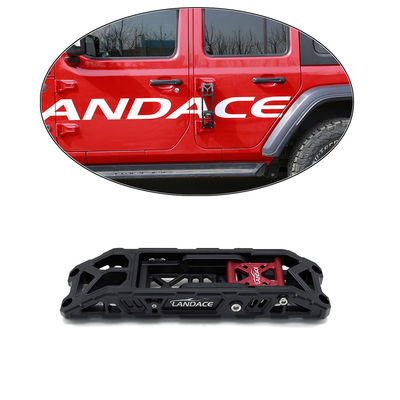 オフロード アルミニウム合金 サイドドアヒンジ 折りたたむ ステップフットペダル ジープ・ラングラー