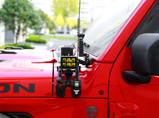 アルミ合金 シルバー 軽量マウントブレーキ 越境車両用 CNC加工