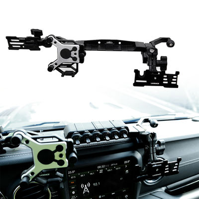 ジープ 210*65*38mm 中心コンソール ワイヤレス カー スイッチ パネル付き 携帯ホルダー