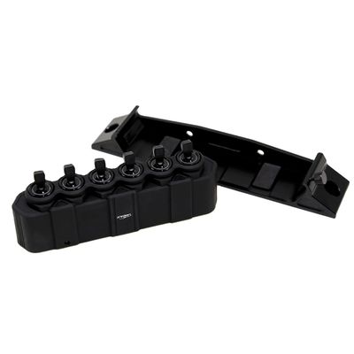 ISO9001 2015 認定 6 ギャング アルミ ローカー スイッチ パネル オート パーツ 無線制御