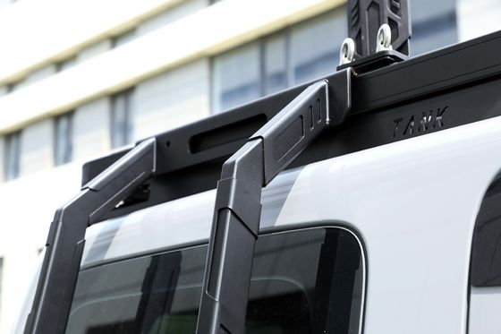 黒色電泳と粉末塗装 屋根ラック GWMタンク300 4x4用のサイド梯子