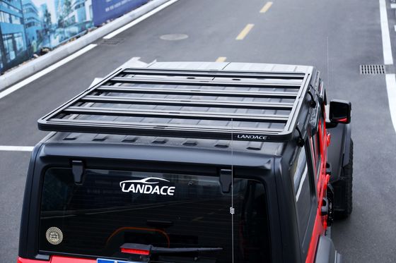 Jeep Wrangler JL用の便利に設置された屋根マウント アルミ合金車屋根ラック