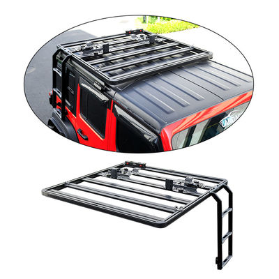 ユニバーサル 4x4 オフロード アクセサリー ジープ ラングラー JL 屋根ラック サイドレッダー