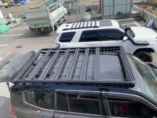 SUS304 トヨタ LC300 トップ・屋根プラットフォーム用のバックボーン・マウント・ユニバーサル・カー・屋根キャリア