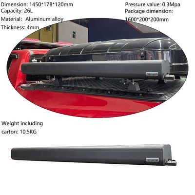 26L 30L ブラック 圧力水タンク ピックアップ トラック ベッドラック 屋根ラック 噴霧展示用