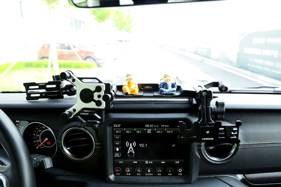 OEM 自動車 携帯電話ホルダー ブレーケット JEEPのためのアルミニウム合金