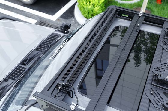 JEEP 緊急ライトバー 固定ブレーキ アルミニウム 屋根用トレイ アクセサリー