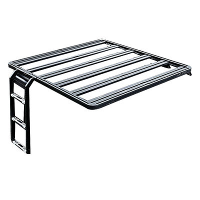 4x4 アルミ合金 屋根ラック ジープ・ラングラー JK 車 外装用品 黒
