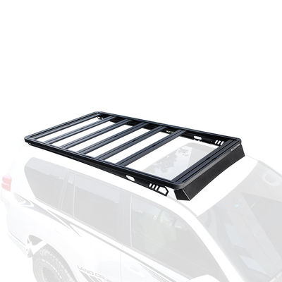 屋根マウント ブラック ユニバーサル 4X4 ランドクルーザー Lc300 屋根レールラック バスケット トヨタ ブラック