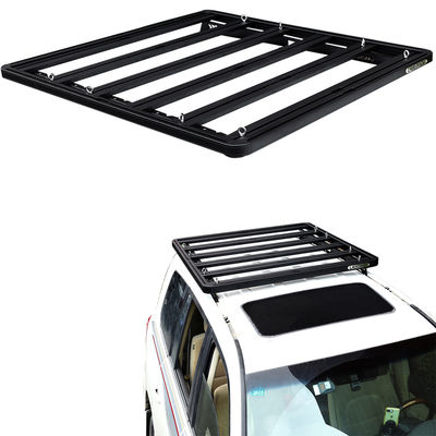 1800x1250x30 粉末で覆われたアルミ合金 車用屋根ラック LC200 効率向上