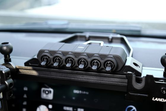 自動車用品 アルミ合金ヘッドライト 霧光 幅光 無線冷蔵庫 6 ギャング スイッチ パネル